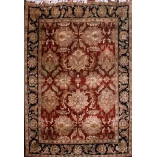 Indian Hand-Knotted Rug 5'0" X 6'11"